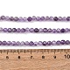Natürlichen Amethyst Perlen Stränge&nbsp;G-T108-35-5