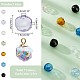 Arricraft 14 pièces 7 couleurs mini conteneurs de perles de verre GLAA-AR0001-23-2