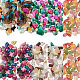 225g 10 Style Mixed Gemstone Chips Beads G-TA0001-24-2