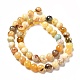 Chapelets de perles en opale jaune naturelle G-G992-A02-A-3