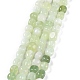 Chapelets de perles en jade naturelle nouvelle G-C038-02N-1