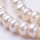 Natural Cultured Freshwater Pearl Beads Strands PEAR-P002-30-01-3