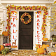 Hanging Polyester Sign for Home Office Front Door Porch Welcome Decorations HJEW-WH0011-20E-7