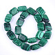 Synthetic Malachite Beads Strands G-T121-11-2
