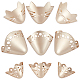 Gorgecraft 6Pcs 3 Style Alloy Shoes Creases Protector FIND-GF0004-89LG-1