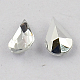 Accesorios de prendas de vestir en punta de Taiwán acrílico Diamante de imitación cabochons X-ACRT-M001-8x13mm-02-2