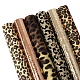Conjunto de tejido de imitación de cuero con estampado de leopardo FABR-PW0001-042-2