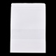 再封可能なクラフト紙袋  再封可能なバッグ  小さなクラフト紙ドイパック  窓付き  ホワイト  20x14x0.3cm OPP-S004-01E-02-4