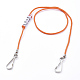 Cordes en polyester et élasthanne chaînes de lunettes AJEW-EH00058-04-1