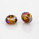 AB Color Plated Electroplate Glass Beads GPDL-J028-AB09-1