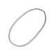 Теннисное ожерелье из прозрачного кубического циркония NJEW-E038-02P-4