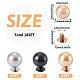 Pandahall 18 набор 3 цвета железные винты FIND-TA0006-29C-4