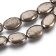 Chapelets de perles de pyrite naturelle  G-E499-02A-1