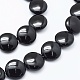 Natural Black Onyx Beads Strands G-E469-09-4mm-3