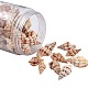 Perles de coquillages en spirale BSHE-YW0001-02-1