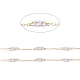 Handgefertigte Perlenketten aus Acrylimitat CHC-M021-07LG-2