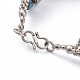 Tibetischen Stil Perlen Armbänder BJEW-G626-09AS-4