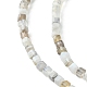 Chapelets de perles en agate naturelle du Botswana G-F748-C01-4