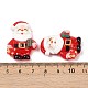 Кабошоны из непрозрачной рождественской смолы CRES-Z015-01C-3
