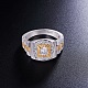 SHEGRACE 925 Sterling Silver Finger Ring JR535A-01-2
