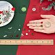 SUNNYCLUE DIY Christmas Dangle Earring Making Kit DIY-SC0018-92-3