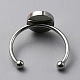 304 componenti dell'anello del bracciale in acciaio inossidabile FIND-WH0129-74C-P-2