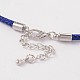 Lederband Halskette Herstellung MAK-M010-03-2