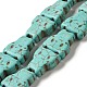 Synthetic Turquoise Dyed Beads Strands G-E594-02-1