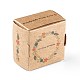 Rechteckige faltbare kreative Geschenkbox aus Kraftpapier CON-B002-04C-02-6