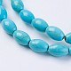 Chapelets de perles en turquoise synthétique G-J394-02-3