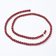 Natural Coral Beads Strands CORA-D029-4mm-1-2