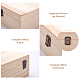 Fabrication de boîtes de rangement en bois DIY-BC0002-26-4