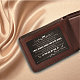 Rectángulo 201 tarjeta de billetera de transferencia térmica personalizada de acero inoxidable DIY-WH0252-028-5