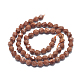 Synthetic Goldstone Beads Strands G-K303-B05-6MM-2