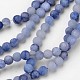 Natural Blue Aventurine Beads Strands G-D809-09-6mm-1