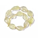 Chapelets de perles de quartz citron naturel G-P422-21-1