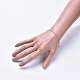Fabrication de bracelet en corde de polyester ciré coréen écologiques BJEW-JB04256-10-4
