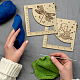 arricraft Wooden Knitting Needle Gauge DIY-WH0537-009-5