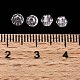 Прозрачные стеклянные бусины&nbsp;GLAA-K072-04S-3