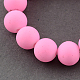 Painted Glass Bead Strands DGLA-S072-8mm-02-1