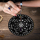 Planche à pendule creatcabin collier de radiesthésie kit de fabrication de bricolage divination DIY-CN0001-76-7