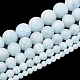 Natural Aquamarine Beads Strands G-N0319-C-01-3