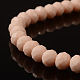 1 Strand Opaque Solid Old Lace Color Crystal Glass Rondelle Bead Strands X-EGLA-F047A-07-2