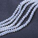 Chapelets de perles en verre électroplaqué EGLA-A034-J4mm-B06-1