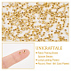 Unicraftale 600pcs perles d'espacement en laiton placage en rack KK-UN0001-46-5