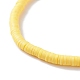 Ensemble de bracelets de perles tressées coeur BJEW-TA00056-03-6