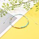 Adjustable Nylon Thread Braided Bead Bracelets BJEW-JB05593-6