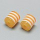 Transparent Stripe Resin Beads RESI-S346-04-2