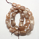 Chapelets de perles de sunstone naturelle naturelles G-G234-10x12mm-06-2