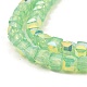 Baking Painted Glass Beads Strands DGLA-D001-05H-3